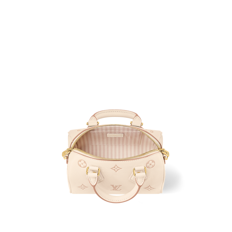 Sac Speedy Bandoulière 20 - LV - Blanc/Rose