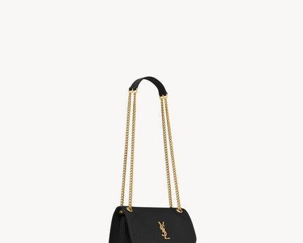 MINI NIKI EN CUIR D'AGNEAU GRAINÉ - YSL - Noir