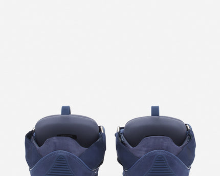 LANVIN LEATHER CURB BLEU MARINE