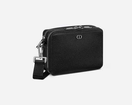 Pochette zippée à bandoulière Dior Icon - Noir