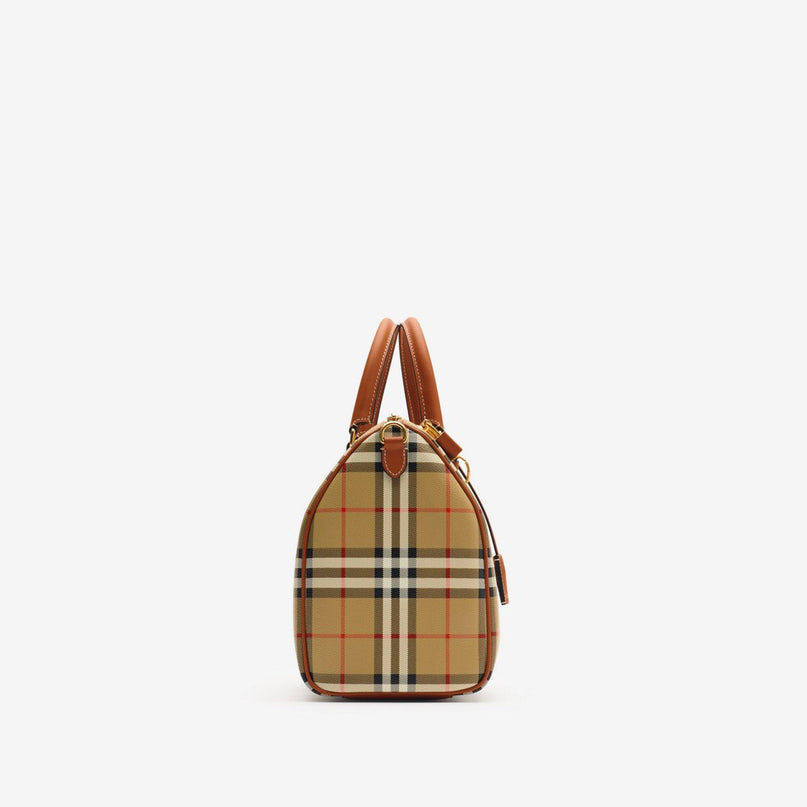 Sac bowling Check - BURBERRY - BEIGE