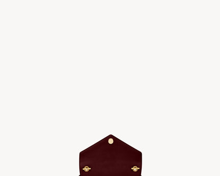 LOULOU MINI EN CUIR D'AGNEAU  - YSL - Rouge Pourpre