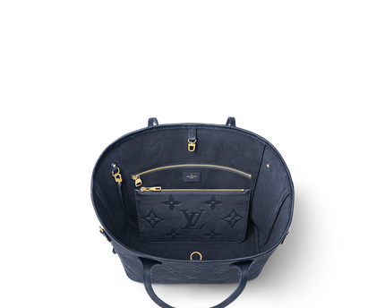 Sac Neverfull MM - LV - Bleu nuit