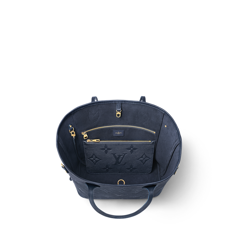 Sac Neverfull MM - LV - Bleu nuit