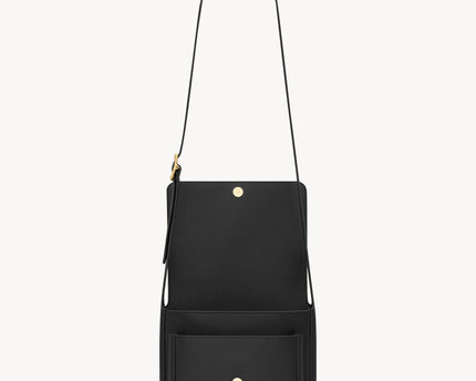 NIKI SATCHEL EN CUIR  - YSL - Noir