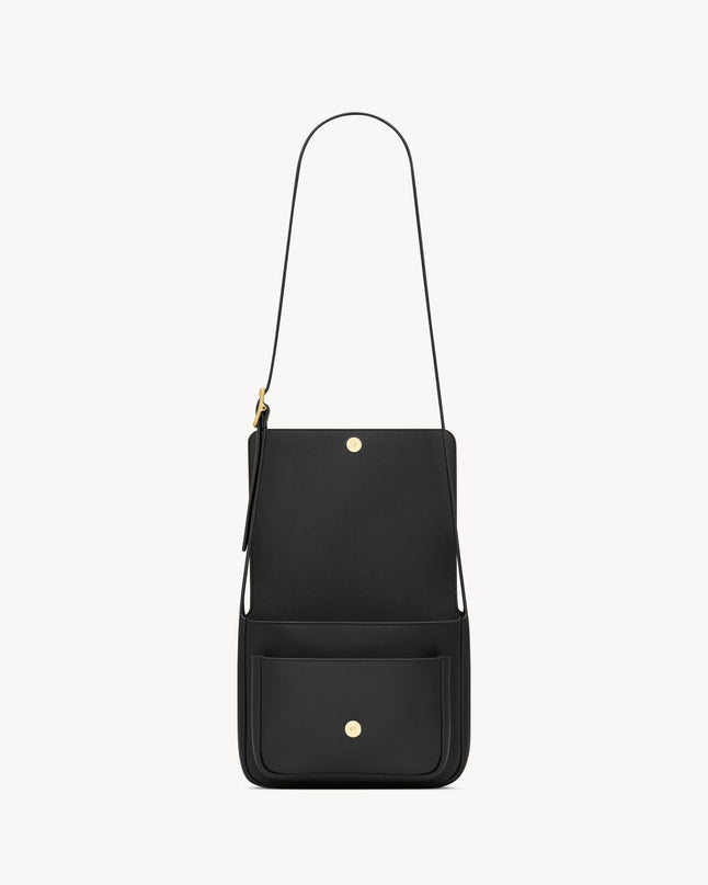 NIKI SATCHEL EN CUIR  - YSL - Noir