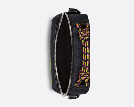 Mini sac zippé DIOR AND LEWIS HAMILTON