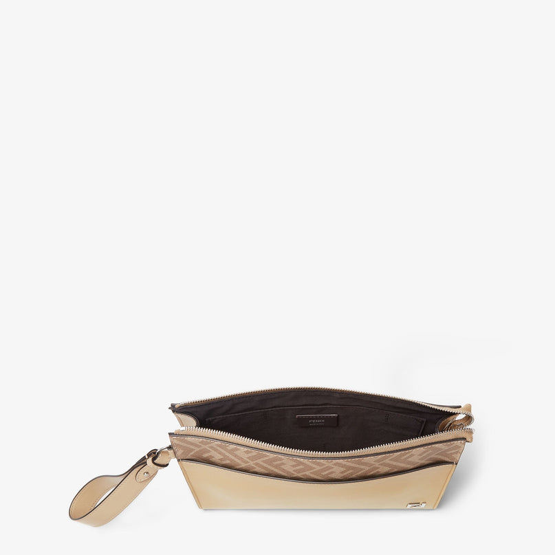 Pochette Squared FF - Beige