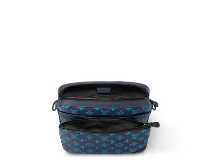 Sac Trio Messenger - LV - Bleu