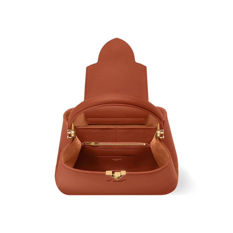 Sac Capucines MM Souple - LV - Marron terre cuite