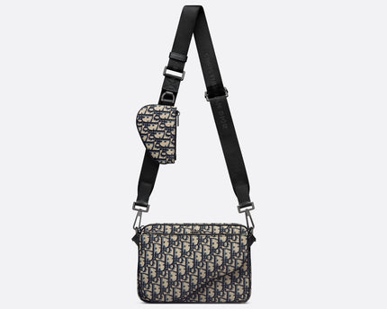 Triple Pouch Saddle Dior - Beige