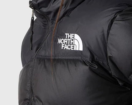 Black Retro Nuptse 700 Pour Femme