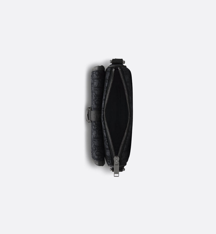 Mini sac bandoulière Dior 8 Noir