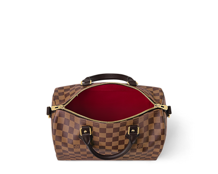 Sac Speedy Bandoulière 30 - LV - Marron clair