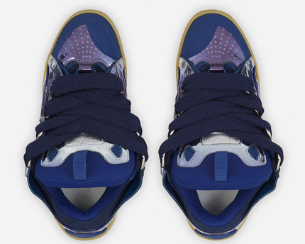 LANVIN METALLIC CORNFLOWER