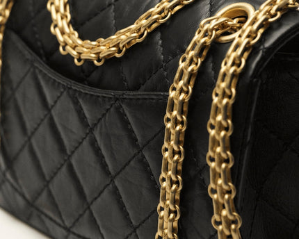 MINI SAC 2.55 CHANEL NOIR