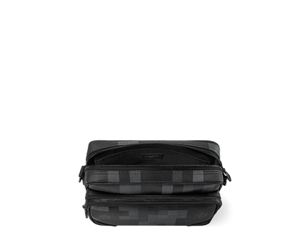 Sac Nil Messenger - LV - Noir Gris carreau