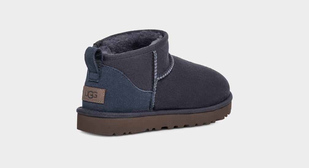 Botte UGG Classic Ultra Mini - Bleu foncé