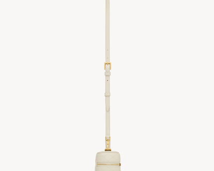 GABY VANITY BAG EN CUIR D’AGNEAU  - YSL - BLANC