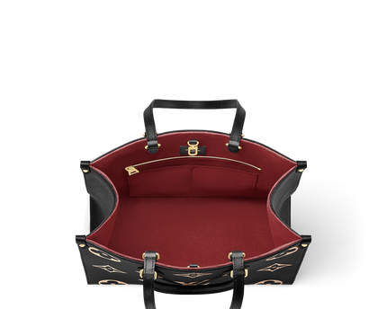Cabas Onthego MM - LV - Noir Beige