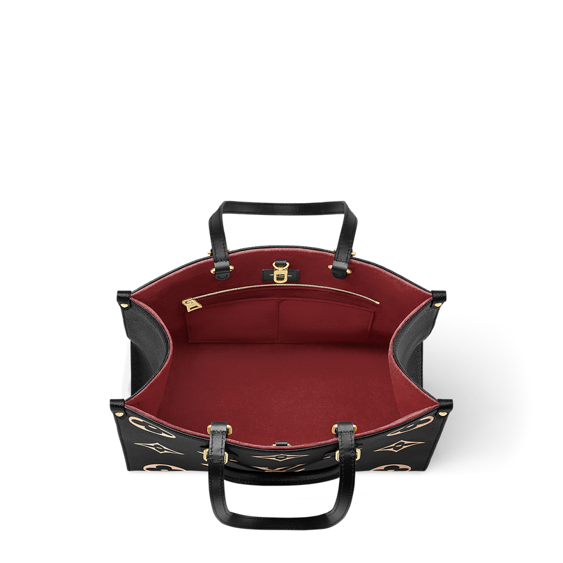 Cabas Onthego MM - LV - Noir Beige