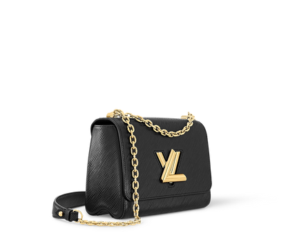 Sac Twist MM - LV - Noir