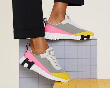 Hermès Bouncing multicolore jaune