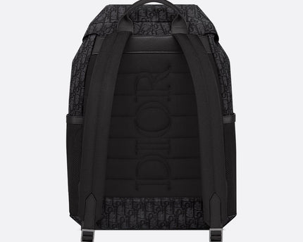 Sac à dos à rabat Dior 8 Noir