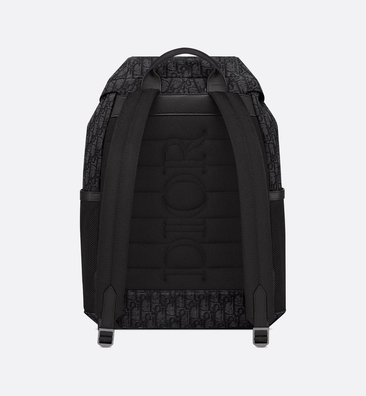 Sac à dos à rabat Dior 8 Noir