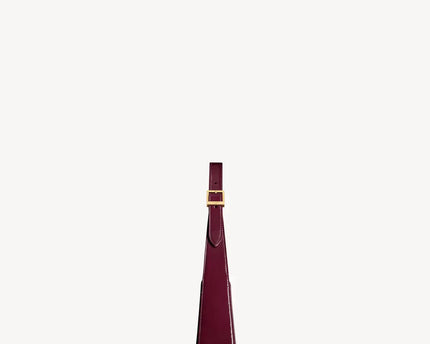 YSL - le 5 à 7 en cuir verni Red