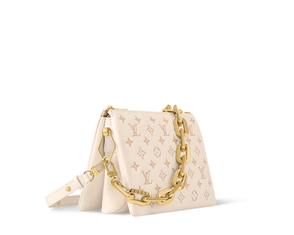 Sac Coussin PM - LV - Blanc Rose