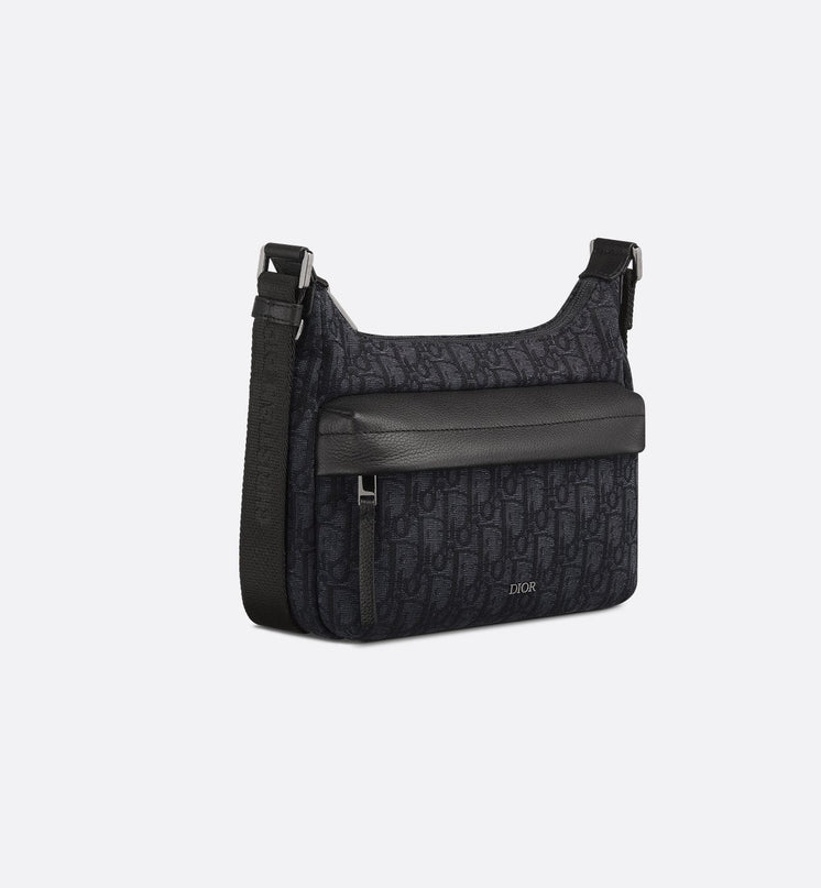 Sac Hobo Rider Soft Small Dior -  Noir
