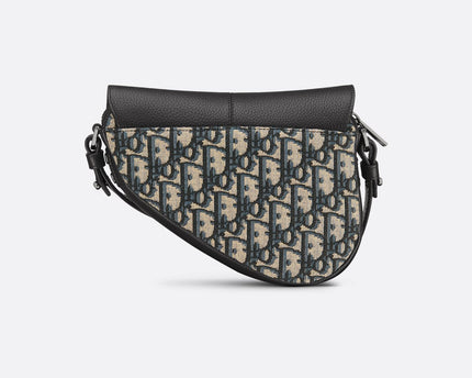 Mini sac Saddle Dior - Beige