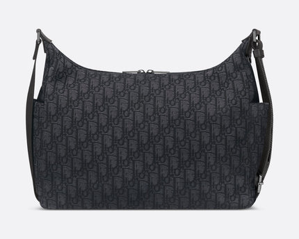 Sac Hobo Rider Soft Medium Dior - Noir