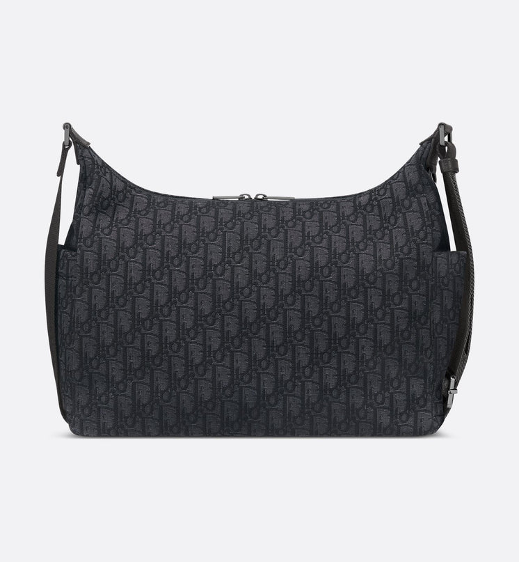 Sac Hobo Rider Soft Medium Dior - Noir