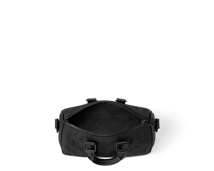 Sac Keepall Bandoulière 25 - LV - Noir cuir