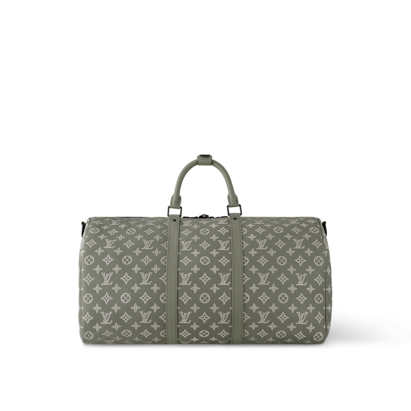 Sac Keepall Bandoulière 50 - LV -  Vert kaki