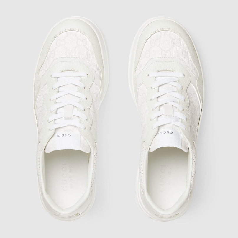 BASKETS GUCI POUR HOMME - BLANC