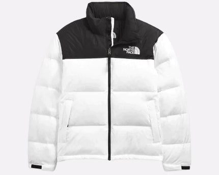 White Retro Nuptse 700 Pour Homme