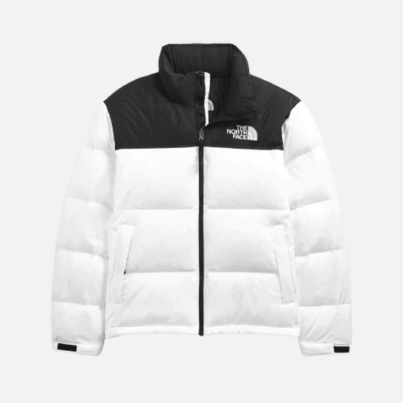 White Retro Nuptse 700 Pour Homme