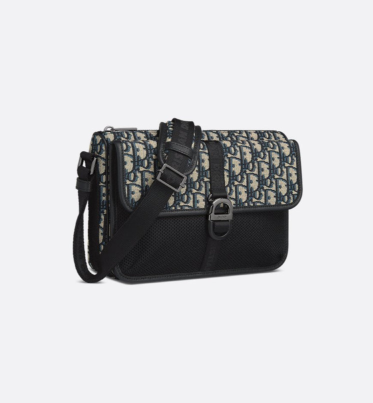 Sac bandoulière Dior 8 Noir et Beige