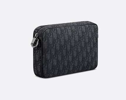 Triple Pouch Saddle Dior - Noir