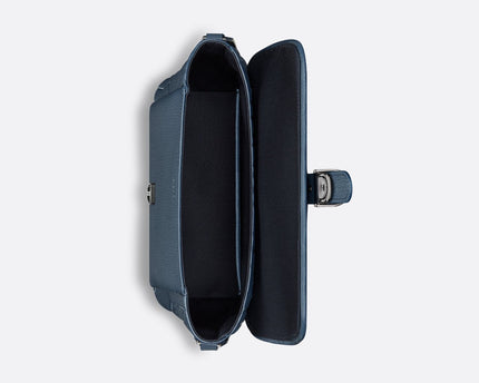 Sac Messenger à rabat Dior Daily Medium - Bleu