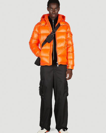 Doudoune Homme | Orange Flamboyant Moncler
