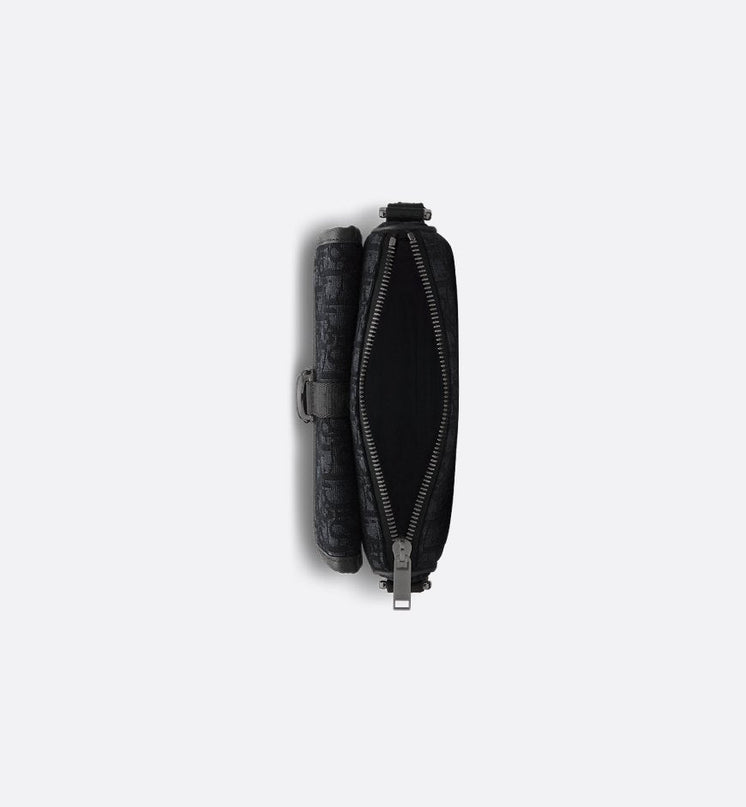 Mini sac bandoulière Dior 8 Noir