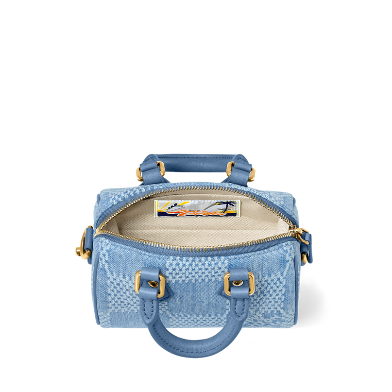 Sac Speedy Bandoulière 18 - LV - Bleu jeans