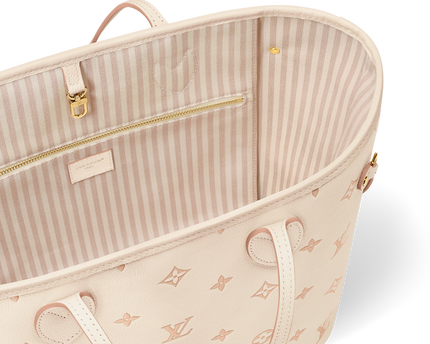 Sac Neverfull MM - LV - Beige/Rose