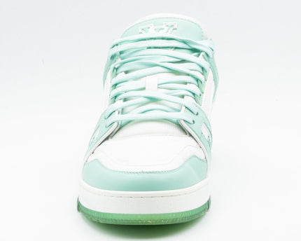 Sneaker LV Trainer Green White