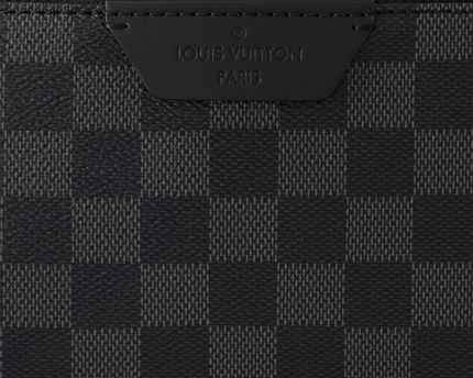 Sac à dos Discovery PM Toile Damier Graphite  - LV - Noir
