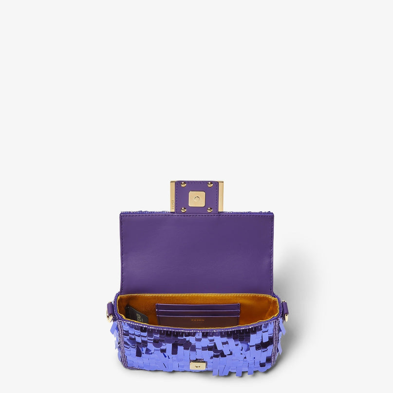 Sac Fendi Baguette Mini - Violet